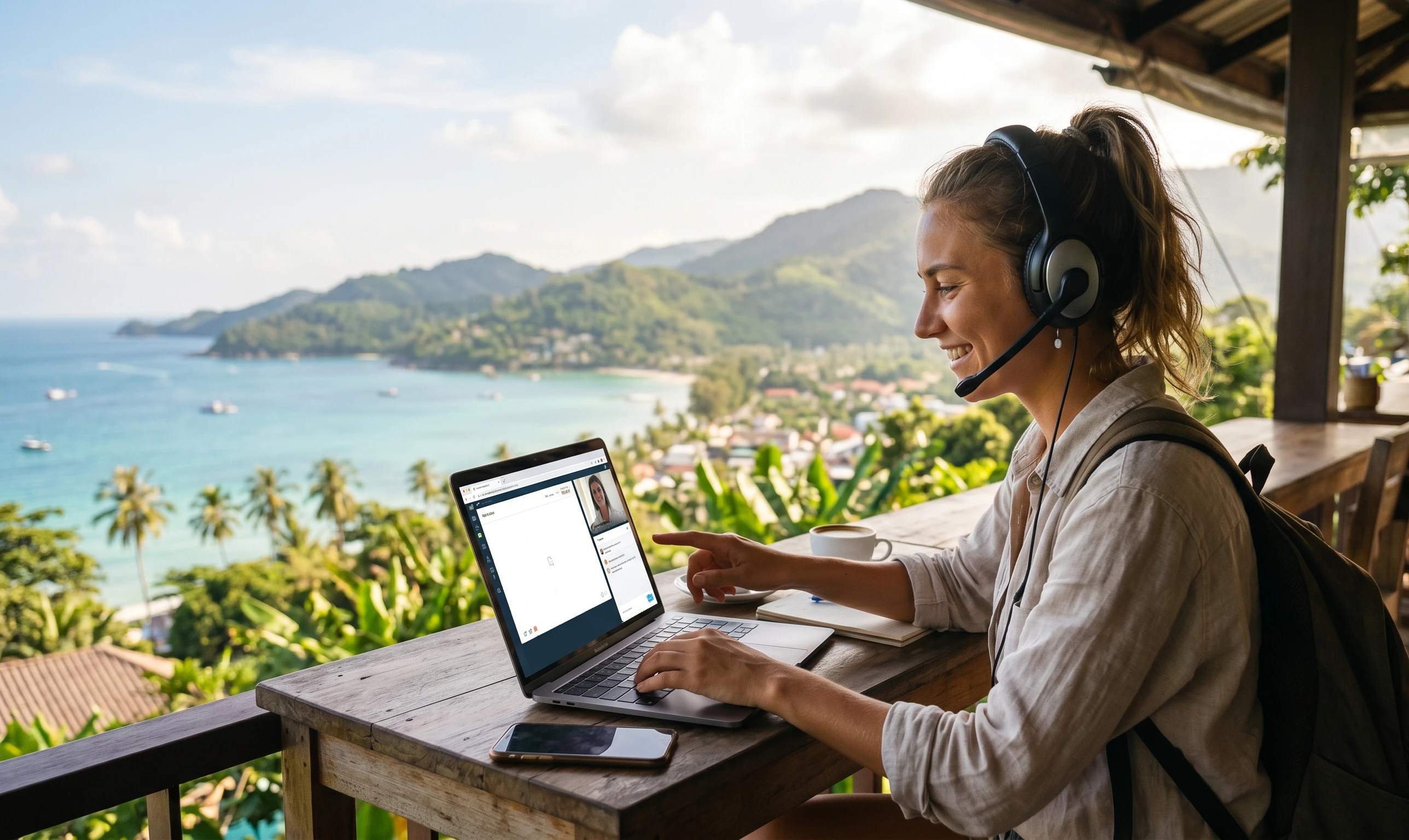 Lavorare da remoto come nomade digitale grazie alle ripetizioni online